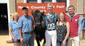 The county fair is a rite of passage for Evan ’25 and Abigail ’18 Martin