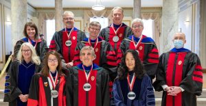 Weigel and Wiltbank honored at inaugural CALS Investiture Ceremony