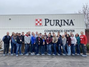 Ted Halbach and instructors from River Falls, Platteville teach one-week dairy nutrition experience