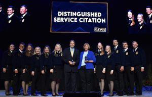 Wisconsin FFA recognizes Animal & Dairy Sciences’ Ted Halbach with their distinguished service award
