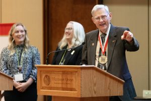 George Shook and Corey Geiger receive CALS recognition awards