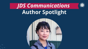 Jennifer Van Os, PhD, recognized for her Animal Welfare research by the American Dairy Science Association (ADSA)