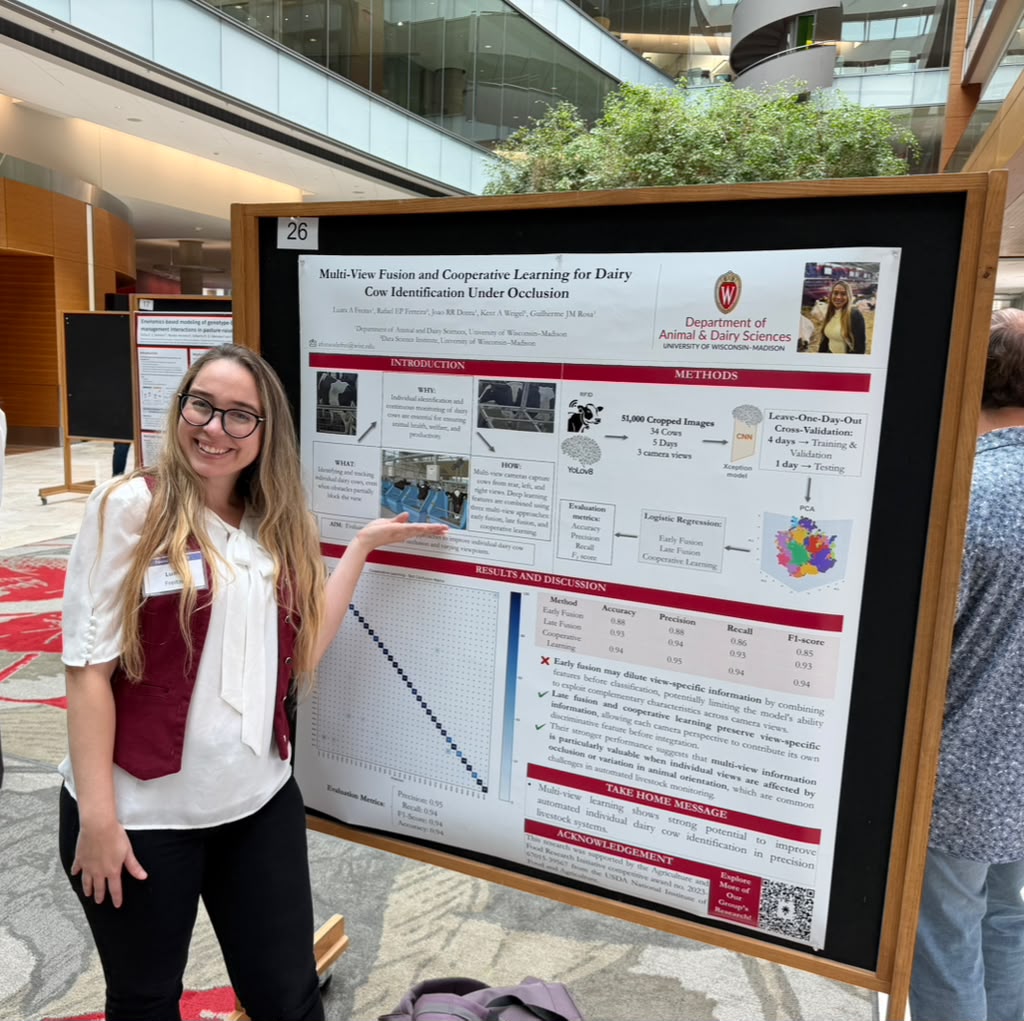 Luara Freitas wins first place at UW Postdoctoral Research Symposium